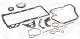 Gasket Set, crank case - 648.590 ELRING - 11112250202, 54200900