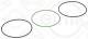 O-Ring Set, cylinder sleeve - 648.630 ELRING