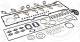 Gasket Set, cylinder head - 656.390 ELRING