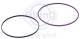 O-Ring Set, cylinder sleeve - 687.320 ELRING