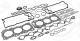 Full Gasket Set, engine - 701.520 ELRING - A0AMA-JA12A