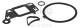 Seal Set, crankcase ventilation - 708.230 ELRING - A4720106062