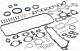 Full Gasket Set, engine - 729.270 ELRING - 01-53559-01, 04111-30420, 51019700