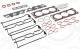 Gasket Set, cylinder head - 745.681 ELRING - 02-34220-01, 418491P, 52134300