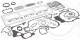 Full Gasket Set, engine - 750.027 ELRING - 51.00900.6531, 01-27660-02, 20-26468-06/0