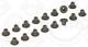 Dichtungssatz, Ventilschaft - 753.550 ELRING - 12-17787-01, H4P36A536BA, JDE40288