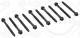 Cylinder Head Bolt Set - 758.260 ELRING - 0204.68, 016233B, 14-32158-01