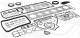 Full Gasket Set, engine - 770.150 ELRING - 51.00900-6769, 51009006769