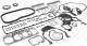 Full Gasket Set, engine - 801.180 ELRING - 51.00900-6731, 01-27660-21, S38700-00