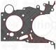 Gasket, timing case - 821.195 ELRING - 1734340.9, 1734342.9, 1734563.4