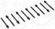 Cylinder Head Bolt Set - 851.780 ELRING - 90005-PNA-003, 14-32377-01, 81028900