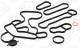 Gasket Set, oil cooler - 868.250 ELRING