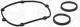 Gasket Set, timing case - 872.370 ELRING
