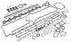 Full Gasket Set, engine - 883.800 ELRING - 04111-51050