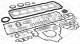 Full Gasket Set, engine - 897.330 ELRING - 01-37295-03, 50391600, 51.00900-6713