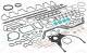Full Gasket Set, engine - 910.630 ELRING - 01-29061-03, 02931662, S38372-00