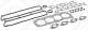 Gasket Set, cylinder head - 920.649 ELRING - 11042-44F25, 11042-44F26, A1042-44F2F