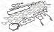 Full Gasket Set, engine - 939.740 ELRING - A0101-7F427