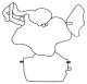 Gasket, housing cover (crankcase) - 122.472 ELRING - 059103161T, 958.101.161.02