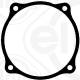 Gasket, timing case cover - 490.381 ELRING - 9062320180, A9062320180