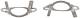 Dichtung, AGR-Ventil - 521.600 ELRING - 1618.KR, 1715195, 9M5Q-20305-AA