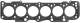 Gasket, cylinder head - 632.221 ELRING - 10103200, 30-028808-00, 414655P