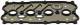 Gasket, cylinder head cover - 660.280 ELRING - 06D103483D, 11104800, 1556006