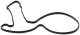 Dichtung, Wasserpumpe - 800.630 ELRING - 01234400, 21355-3C510, GS33587