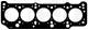 Gasket, cylinder head - 824.917 ELRING - 069103383CR, 3507541-5, 10029210