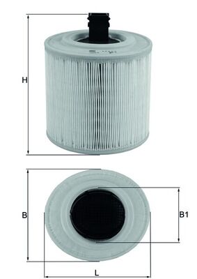 LX3015/14, Luftfilter, Luftfilter, MAHLE, 100366, 13367308, 154072402075, 27E6100, 6123210025, A1806, A2582, AK375, ALA18075, C14013, CA12112, E1342L, EAF959, F026400467, LVFA1619, PA7394, S7E61A, WA10399, WA9812