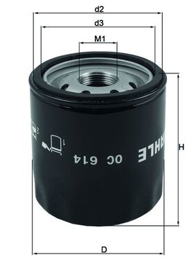 OC614, Oil Filter, Oil filter, MAHLE, 00K04884900AB, 00K04892339AB, 0986AF0271, 12600224, 12626224, 16510-78J001, 19303975, 1AML00006A, 2342, 2351900, 4892339AA, 50048919, 57073, 7B0115561A, 89017524, B160, ELH4372, FO010S, FO605, FT5920, H331W, J1310911, K04892339AA, MO339, OP644/2, PH10060, R930, S3519R, SO10092, W7030