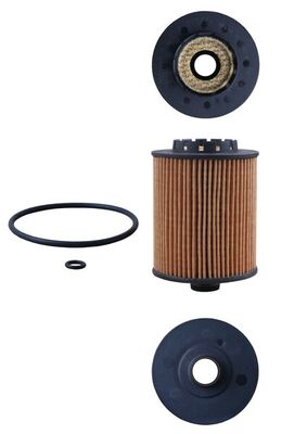 Ölfilter - OX1075D MAHLE - 101323, 154072407210, 2511000