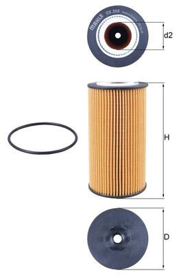 OX358D, Oil Filter, Oil filter, MAHLE, 077115401AA, 10085, 101330, 14079, 154703180360, 4028OX, ADV182124, BFO4141, E355H01D109, ELH4430, EOF199, F026407007, FO085, FOP331, HU835/1X, L1097, L45579, OE650/4, P961, SO7144, V101649, WL7471, 077115401AC, 50014028, E355H01D58, HU835/1Z, 077115433B, E355HD58, 077198563A, 079115561B