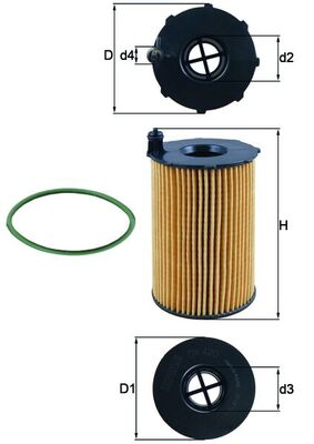 OX420D, Oil Filter, Oil filter, MAHLE, 057115441B, 1003220023, 14151, 154705321350, 170089, 2514100, 95810722220, BFO4197, CH11490, COF100694E, E816HD236, ELH4446, EOF263, F026407122, FA6117ECO, FOP385, HU8005Z, L988, OE650/7, OP1015, S5141PE, V102186, WL7501, 059115561D, CH11490ECO, P7122, 059198405