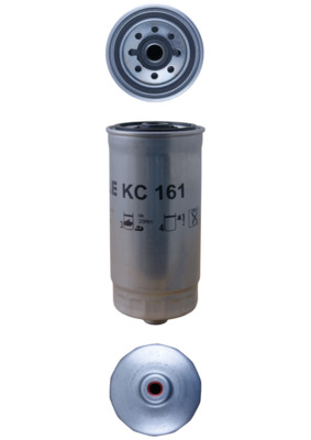 KC161, Kraftstofffilter, Kraftstofffilter, MAHLE, 109393, 16343230010, 4151FS, 5001860111, 95114E, ALG2091, CS264, ELG5534, F026402071, FN293, FSM4160, PP971/2, PS8745, SN99127, WK845/9, 7421053617