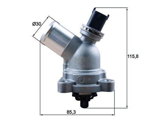 Thermostat, Kühlmittel - TM43105 MAHLE - 25192923, 4006234, TE7254.102J