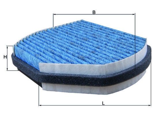 LAO37, Filter, interior air, Cabin filter, MAHLE, 05101438AA, 0986628511, 2028300618, E914LB, FP2897, WG1916616, 05101439AA, 2108300818, 2108300918, 5101439AA, 2108301218, 71775179, A2108300818, K05101438AA, A2108300918, K05101439AA, A2108301218