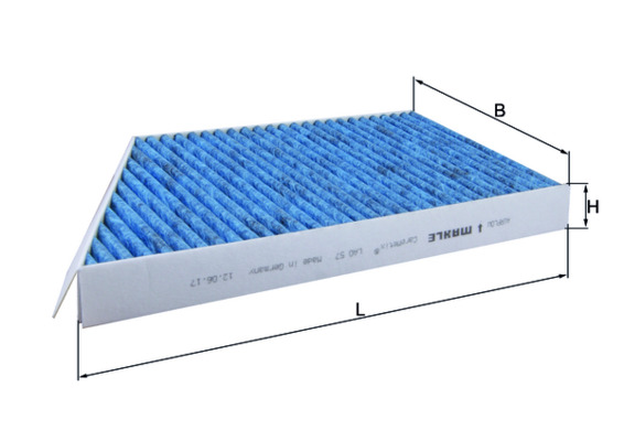 LAO57, Filter, interior air, Cabin filter, MAHLE, 002435, 0986628535, E971LC01, FP3448, 002436, 6447PE