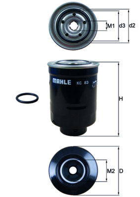 KC83D, Kraftstofffilter, Kraftstofffilter, MAHLE, 0986450500, 11977355510, 152071758011, 1770A053, 1861006080, 215007, 2330164020, 2330364010, 2437400, 30215, 33138, 42072AG060, 5021, 587709, 6201, 6734716120, 7176-521, 826FS, ADM52342, ALG2062, BF7533, BG1550, CS437, DN287, ELG5221, F63180, FC158, FF5159, FFF553, FP5091