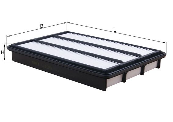 LX2885, Air Filter, Air filter, MAHLE, 0986AF2188, 120587, 154705310930, 18106, 2005524, 2667, 3022000, 32123210009, 42369, 8400106, 8531, A1285, A2254, A3017, A35410, ADC42238, AF26578, AF296, AG1760, AP172/3, BFA2224, C3766, CA5942, CAF100870P, CMB12400, E718L, ELP9043, FA524, J1325042, M132I89