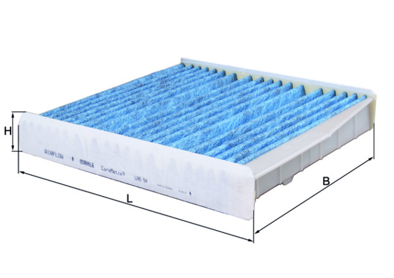 LAO54, Filter, interior air, Cabin filter, MAHLE, 0986628521, 30630754, E1916LC01, FP2855, WG1788847, 30630754-0, A8521, 30630755, 30676413, 30676413-0, 30767419, 9171756