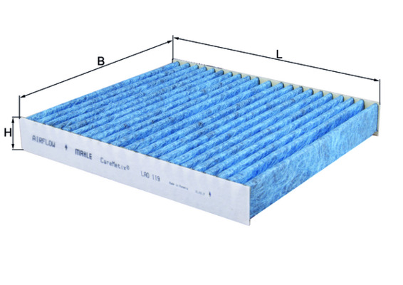 LAO119, Filter, interior air, Cabin filter, MAHLE, 0986628519, 87139-30100, 8713930100, E975LC, WG1788825, A8519