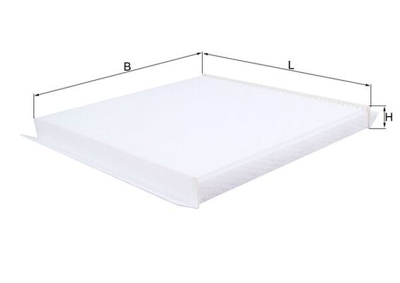 LA1274, Filter, interior air, Cabin filter, MAHLE, 0986BF0581, 103814, 272773223R, ACP554, ADN12547, CU22019, E5947LI, U9585001, WG1916602