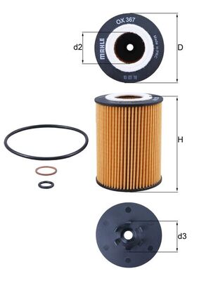 OX367D, Oil Filter, Oil filter, MAHLE, 10042, 11417508642, 14060, 20926703, 2321, 26703, 50014153, 57171, ADB112112, ALO8159, BFO4199, CH9955, COF100584E, E203H, ELH4338, EOF198, F026407010, FA5858, FA5858ECO, FO042, FOP360, G1736, HU715/5X, L25511, L999, MD505, OE672/1, OP286, SH4033P, V200768