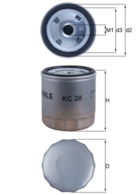KC20, Kraftstofffilter, Kraftstofffilter, MAHLE, 00.00.138/130, 0000801393, 00014143, 0021751970, 00234567, 004056350, 0040563502, 0063280600, 0107308820, 01161341, 01174696, 0145800, 0241501004, 05500174, 05713117, 065383855, 06687/03506, 0813242, 11100192, 11174696, 1161341, 12506526, 127FS, 135001, 1457434051, 1502254, 154077310520, 17519, 1825533111, 194420