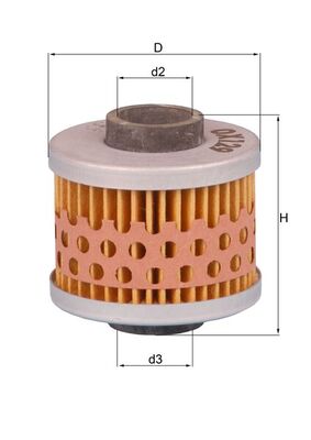 Ölfilter - OX129 MAHLE - 020450, 11417651414, 210483727