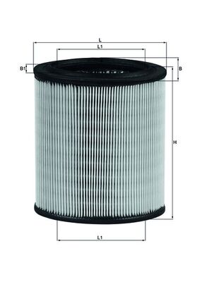 LX715, Air Filter, Air filter, MAHLE, 11123210017, 1420G7, 1444E5, 1457433769, 152071758412, 2715, 2725800, 27.44.33/20, 32239, 585623, 60033, 8107, 8671002703, 997AR, A17872, A190, A345, AE311/1, AF20028, AG1269, AI3689, AO57, AR190OV, C1472, CA5776, E332L, EAF129, EL3614, FL6924, GFE2434