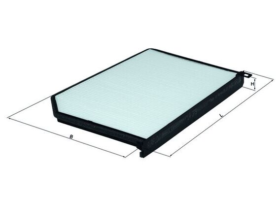 Filter, interior air - LA379 MAHLE - 108987, 80000607, ALC5246