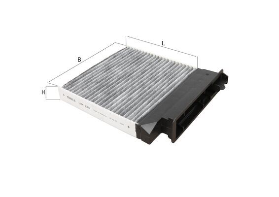 LAK230, Filter, Innenraumluft, Innenraumfilter, MAHLE, 0986628502, 272772132R, 37326, 49408487, 54.232.00, 7711426872, AHC207, BCF509, K1152A, MC679, S4232CA, TSP0325178, WP6991, 1987435501, 272772835R, 80004402, 8201055422, 8201153808, 8201370532, 8671018403