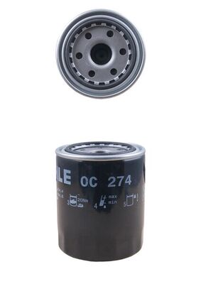 OC274, Ölfilter, Ölfilter, MAHLE, 0986452042, 1003396, 1067, 1230A045, 15037, 152071758853, 1560178010, 156071480, 2087, 2323700, 2630042000, 32143220001, 4161, 51067, 586032, 7605037, 854OS, ADC42105, BD28, BFO4059, C306, DF827, E57A6A650BA, EFL986, ELH4224, FH1059, FL805, FO1001, FO505P, FT1515